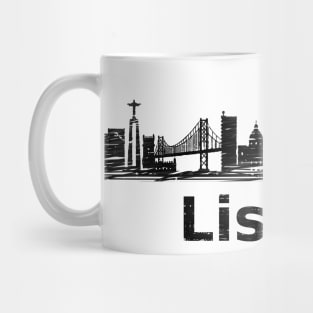 Lisboa City - World Cities Series by 9BH Mug